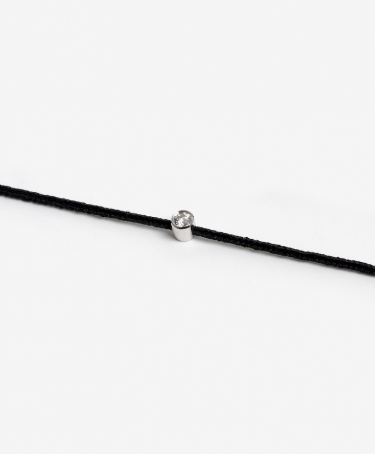 Bracelet Les Classiques cœur en Or blanc avec Diamants | TOUS