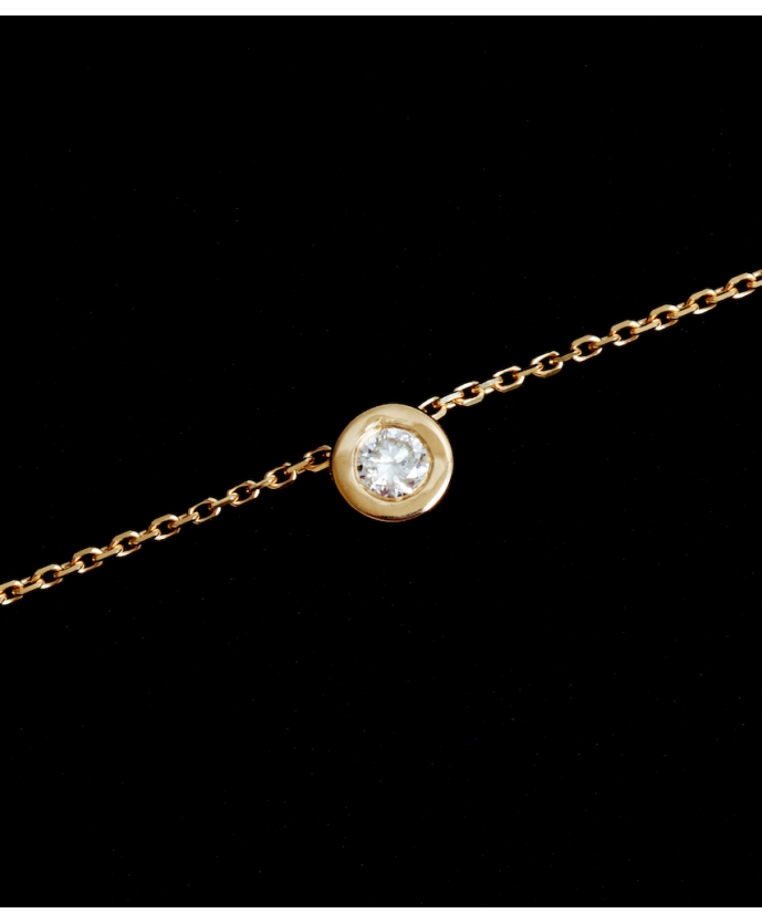 Collier Chaine Diamant Or